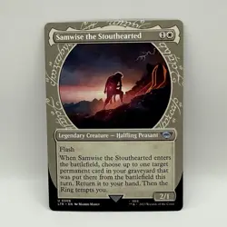 MTG Hobbits Lot (4x) Frodo Samwise Peregrin Meriadoc (Ring Showcase) MTG - LOTR - Image 4