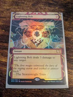 MTG Lightning Bolt Foil strixhaven mystical archives - Image 1