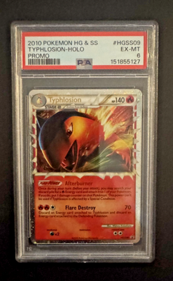 Pokemon HG & SS Black Star Promo HGSS09 Typhlosion Holo PSA 6 - Image 1