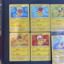 Ash’s Pikachu I Choose You Movie Promo - Set Of 7 SM108-114 Pokemon TCG - NM - Image 2