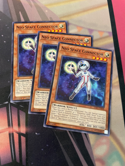 YUGIOH - NEO SPACE CONNECTOR X3 - COMMON - 1ST/UNLIMITED - NM - SAST - Image 1