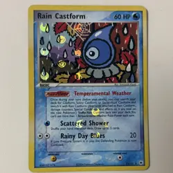 Rain Castform Hidden Legends Reverse Holo 23/101 Rare 60HP Basic 2004 EN - Image 1