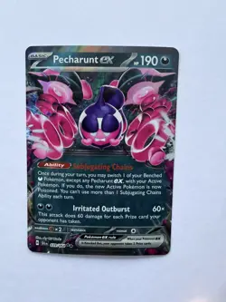 Pecharunt EX 39/64 - Shrouded Fable - Double Rare Pokemon Card - NM - Image 1