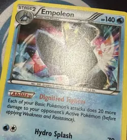 Pokemon TCG - EMPOLEON - BREAKthrough 38/162 Rare Holo - VLP - Image 3