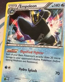 Pokemon TCG - EMPOLEON - BREAKthrough 38/162 Rare Holo - VLP - Image 4