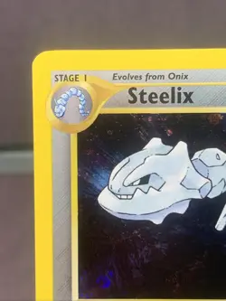 Pokemon TCG 1st Edition Steelix 15/111 Neo Genesis Holo Rare WOTC VTG 2000 - Image 2