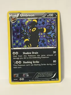 Pokemon Black & White Umbreon BW93 Holo Black Star Promo - Image 1