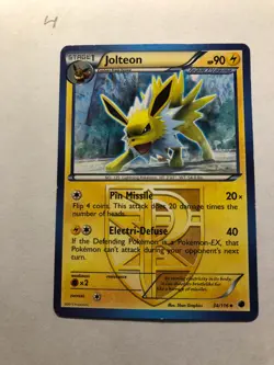 Pokemon - Jolteon 34/116 - Plasma Freeze (Team Plasma) - Uncommon - NM - Image 1