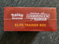 Pokemon TCG Sun & Moon Unbroken Bonds Elite Trainer Box ETB Clean - Image 5