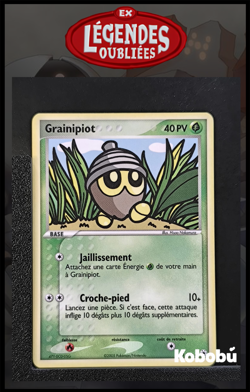 Carte Pokemon Grainipiot 71/101 Ex Legendes Oubliees Bloc EX FR 9 - Image 1
