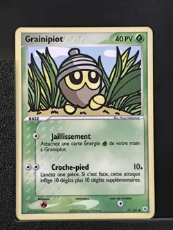 Carte Pokemon Grainipiot 71/101 Ex Legendes Oubliees Bloc EX FR 9 - Image 2