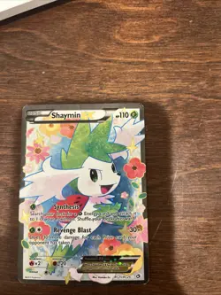 Shaymin EX RC21/RC25 Radiant Collection Full Art Holo Pokemon Card 2013 NM - Image 1