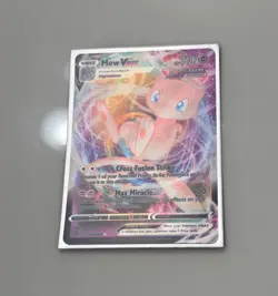 Mew Vmax 114/264 Fusion Strike NM Full Art Ultra Rare Pokemon Card - Image 1