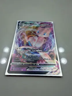 Mew Vmax 114/264 Fusion Strike NM Full Art Ultra Rare Pokemon Card - Image 2