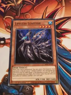 MP21-EN122 Lifeless Leaffish Common 1st Edition NM YuGiOh Card!!! - Image 1
