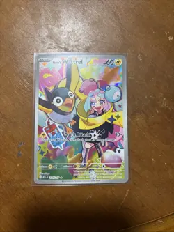 Pokemon Iono's Wattrel Illustration Rare Full Art Holo Card 231/217 60 HP 10+ 2… - Image 1