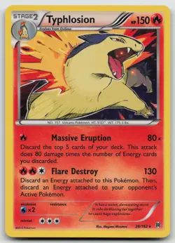 Pokemon Card Typhlosion Holo Rare XY - BREAKthrough 20/162 - Image 1