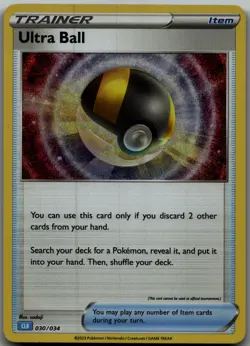 Ultra Ball (CLB) foil Classic Collection Trading Card Game Classic 030/034 NM - Image 1