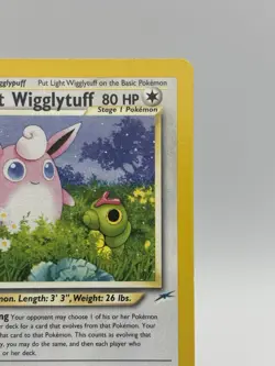 Pokemon TCG Light Wigglytuff Card 54/105 Neo Destiny Regular - Image 2