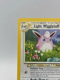 Pokemon TCG Light Wigglytuff Card 54/105 Neo Destiny Regular - Image 5