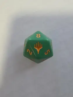 Michelangelo Teenage Mutant Ninja Turtle D20 Die Spindown Mtg Prerelease TMNT - Image 2