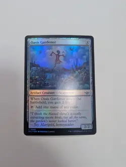 MTG - Oasis Gardener (Foil) - Outlaws of Thunder Junction NM/M Condition - Image 1