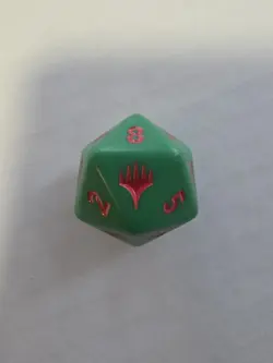 Raphael Teenage Mutant Ninja Turtle D20 Die Spindown Mtg Prerelease Kit TMNT - Image 2