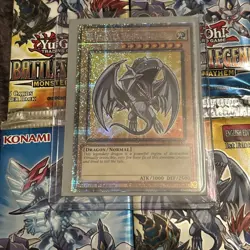 YuGiOh Blue-Eyes White Dragon BLMM-EN001 Starlight Monster Mayhem NM 1st Edition - Image 1