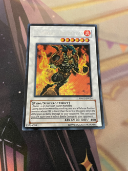 YUGIOH - FLAMVELL URUQUIZAS - SECRET RARE - HA01 - NM - UNLIMITED - Image 1