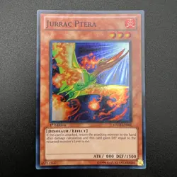 YuGiOh Jurrac Ptera HA03-EN006 Super Rare 1st Edition NM - Image 1