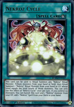 Nekroz Cycle - Ultra Rare 1st Edition BLMM-EN167 - NM - YuGiOh - Image 1