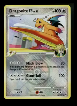 #2 Dragonite FB 56/147 Supreme Victors 2009 League Promo Holo Pokemon Card TCG - Image 1