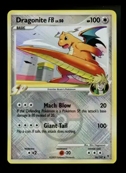 #3 Dragonite FB 56/147 Supreme Victors 2009 League Promo Holo Pokemon Card TCG - Image 1