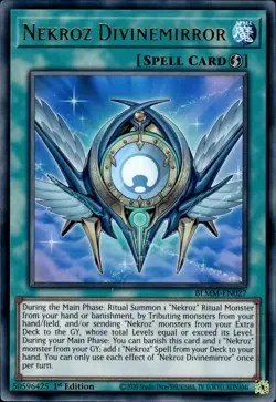 Nekroz Divinemirror - Ultra Rare 1st Edition BLMM-EN027 - NM - YuGiOh - Image 1