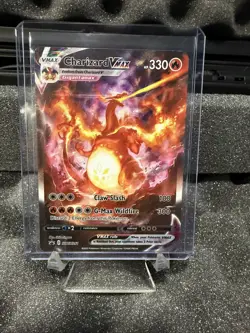 Pokemon Charizard VMAX SWSH261 Promo Holo Black Star VMAX Sword & Shield Card - Image 1