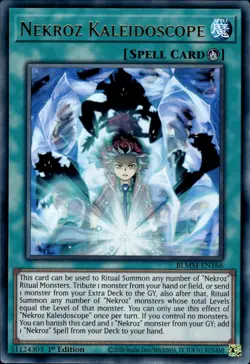 Nekroz Kaleidoscope - Ultra Rare 1st Edition BLMM-EN166 - NM - YuGiOh - Image 1