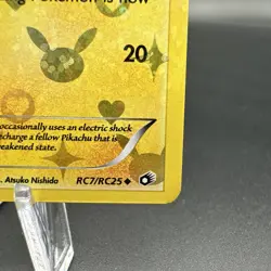 Pokemon Pikachu RC7/RC25 Holo Legendary Treasures Radiant Collection Card NM LP - Image 4