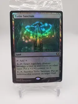 Tyrite Sanctum Kaldheim Prerelease Foil Rare Sealed 272/285 NM - Image 1