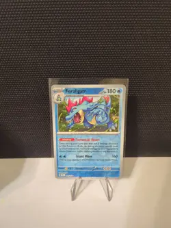 Pokemon - Feraligatr - 041/162 - Reverse Holo Rare - Temporal Forces - NM/M - Image 1
