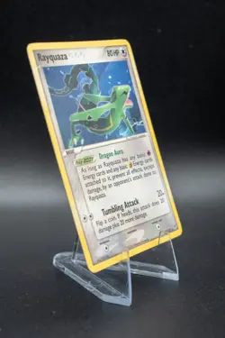 Rayquaza 22/107 EX Deoxys Pokemon Card NON HOLO RARE LP+ 2005 Light Play - Image 4