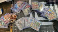 POKEMON LARGE MIXED LOT OF FULL ARTS EXS- 97 CARDS -SEE DESCRIPTION -NICE LOT! - Image 1
