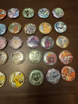 Pokemon TCG S-Chinese Exclusive Gem Pack Badge Eevee, Pikachu, Gengar LOT OF 50 - Image 4