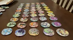 Pokemon TCG S-Chinese Exclusive Gem Pack Badge Eevee, Pikachu, Gengar LOT OF 50 - Image 5