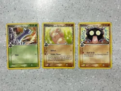Delta Species Pokemon. Shellder 63/101, Dratini 46/101, Exeggcute 65/110 - Image 1