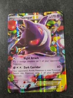 Pokemon TCG Gengar EX 34/119 Jumbo Promo Card 2014 Oversized - Image 1