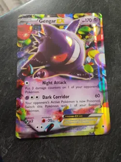 Pokemon TCG Gengar EX 34/119 Jumbo Promo Card 2014 Oversized - Image 3