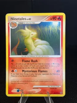 Ninetales 36/127 Rare Platinum Pokemon Lightly Played - Image 1