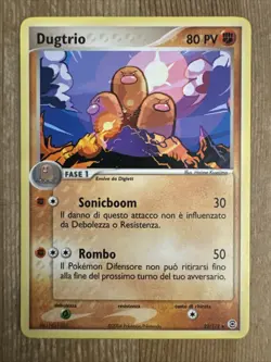 Pokemon TCG Dugtrio EX FireRed & LeafGreen 22/112 Regular Rare VLP ITALIAN - Image 1