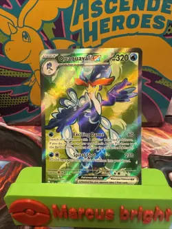 Pokemon Quaguaval ex 235/193 Paldea Evolved Ultra Rare Full Art - Image 1