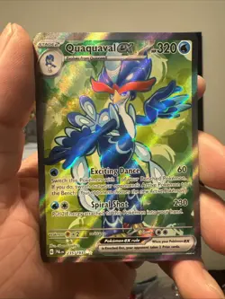 Pokemon Quaguaval ex 235/193 Paldea Evolved Ultra Rare Full Art - Image 2